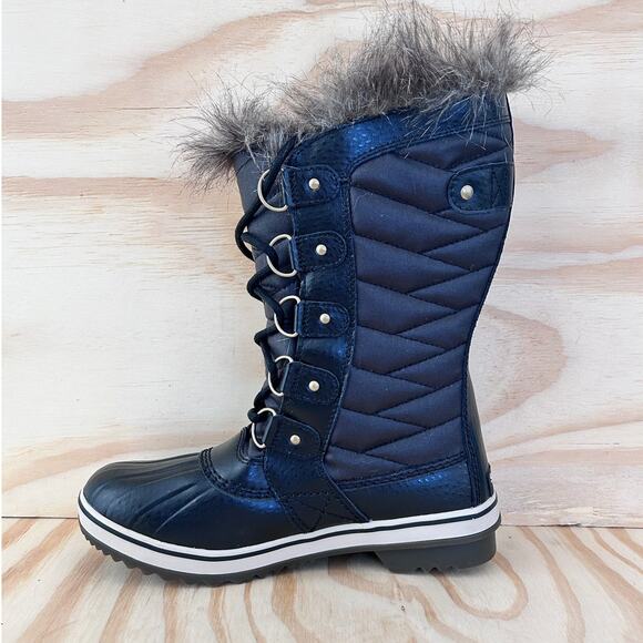 Sorel - Tofino II Faux Fur - Winter Boots - Black - Women's - 7 - LL3654-010 - Picture 4 of 9